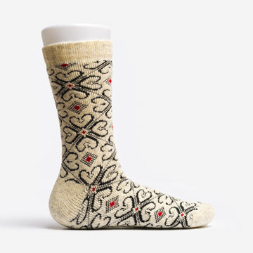 Wool Wear Heart Socks